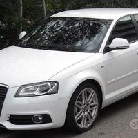 Parabrezza verde Audi A3 8P da 2003 a 2012