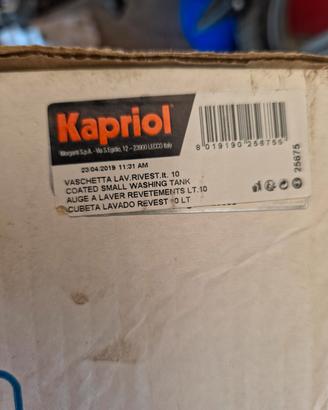 Vaschetta Lavaggio Piastrelle Kapriol 10 LT

