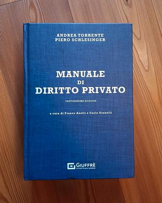 Manuale di Diritto Privato ventiseiesima edizione