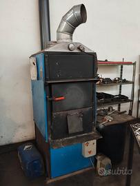 Generatore aria calda a legna-gas-gasolio