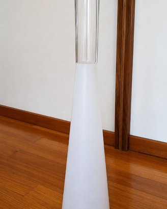 Vaso decorativo alto in vetro – design moderno