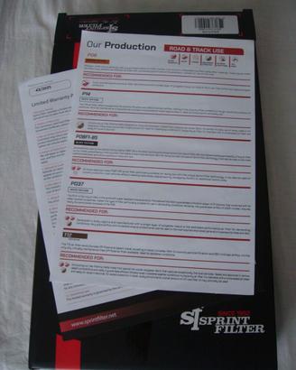 Filtro aria motore Seat Ibiza V serie
