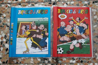 Copertina plastica quaderni braccio di ferro anni