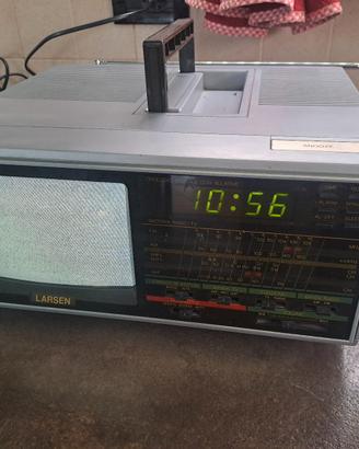 Radio sveglia TV Larsen vintage