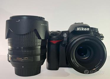 Nikon D7000 + 2 obiettivi inclusi (18-105 e 50 mm)