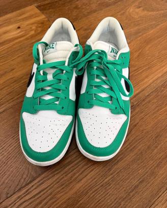 Nike Dunk Low verde/bianca taglia 42.5