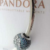 PANDORA 797032NABMX Charm Pavè Incanto Blu origin