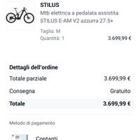 Bici e-mtb Stilus V2