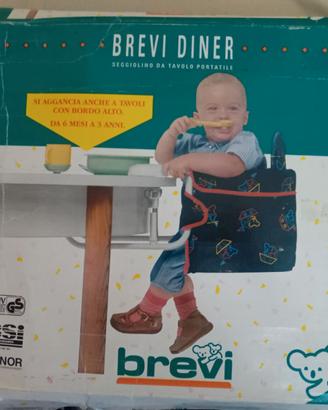 Seggiolino da tavolo "Brevi" mai usato