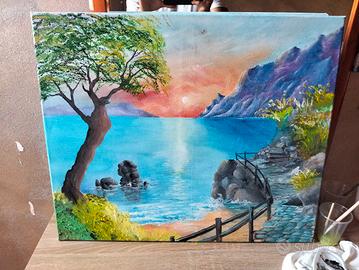 quadro olio su tela 