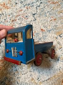 Camion giocattolo in legno vintage anni ’40 / ‘50