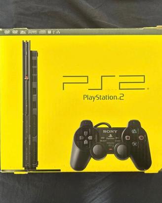 PlayStation 2 Slim + Cavi Controller EyeToy M Card