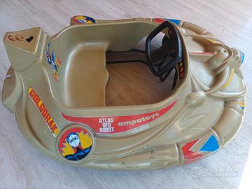 goldrake ufo robot vintage anni 70 macchina pedali