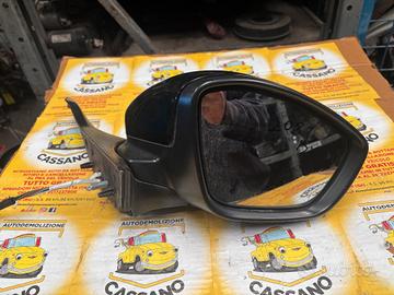 SPECCHIETTO RETROVISORE DESTRO PEUGEOT 208 9 FILI 