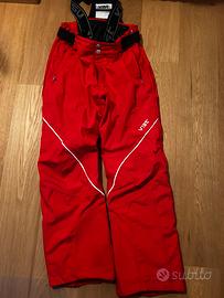 Pantaloni invernali tuta sci uomo vist vintage