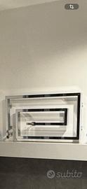 Scaldasalviette Scirocco H Snake 85  Cromato