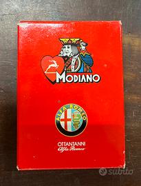 Carte da gioco Modiano Alfa Romeo - Ottantanni