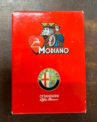 Carte da gioco Modiano Alfa Romeo - Ottantanni