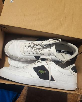 scarpe Lacoste bianche tg. 43