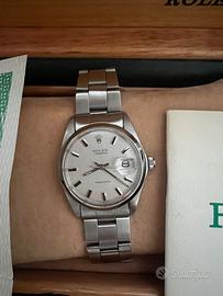 Rolex Oysterdate precision con documenti 34 mm