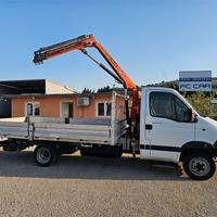 RENAULT MASCOTT cassone fisso e gru Palfinger