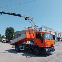 Iveco Eurocargo 120E18 P gru e ribaltabile