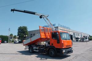 Iveco Eurocargo 120E18 P gru e ribaltabile