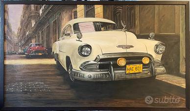 Quadri dipinti a mano provenienza CUBA con cornice