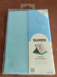 Custodia universale tablet 7 pollici azzurra NUOVA