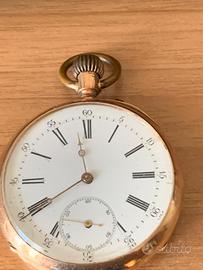 Orologio da taschino in oro 14 k