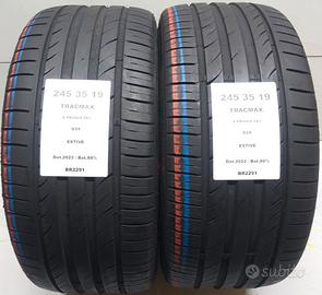 2 GOMME 245 35 19 TRACMAX BR2291
