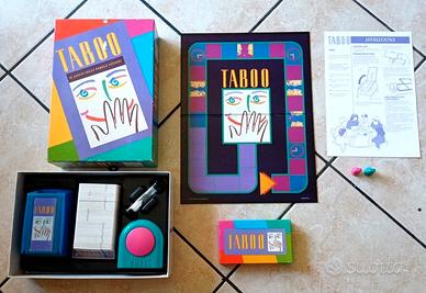 Taboo Il Gioco Parole Vietate MB 1993 vintage