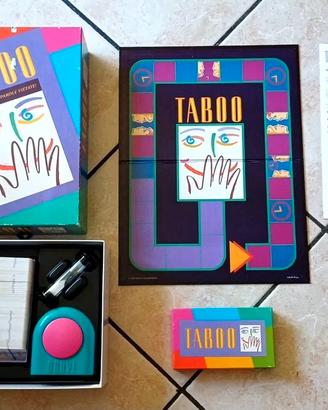 Taboo Il Gioco Parole Vietate MB 1993 vintage
