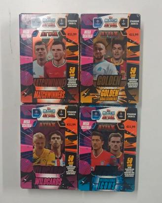 Lotto 4 Mega Tin Match Attax 2020-21