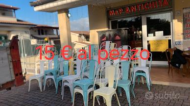 sedie da locale replica tolix