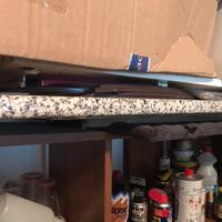 2 Banchi da fissaggio a parete ripiegabili 130x40