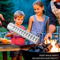 Accendifuoco elettrico per BBQ/camino/stufe