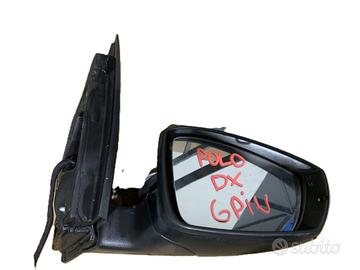 SPECCHIETTO RETROVISORE DESTRO VOLKSWAGEN Polo 5°
