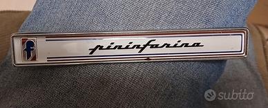 Pininfarina logo per carrozzeria auto
