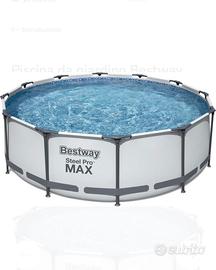 Piscina e pompa a sabbia