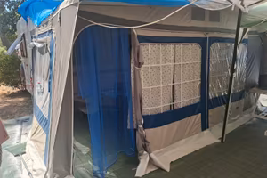Veranda con.ver per roulotte taglia 9