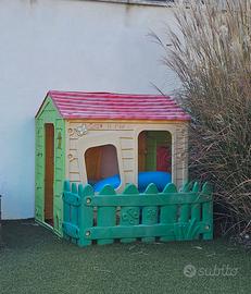 Casetta bimbi da giardino bimbo