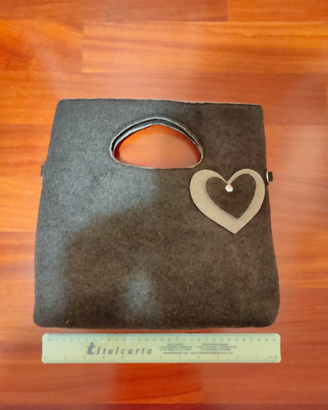 Borsa in lana cotta NUOVA