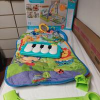 Fisher - Price kick N play piano gym tappeto gioco