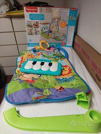 Fisher - Price kick N play piano gym tappeto gioco