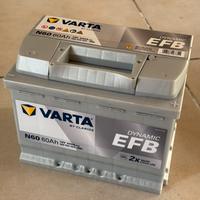 Batteria Auto Varta N60 EFB 60Ah 12V 640A – NUOVA
