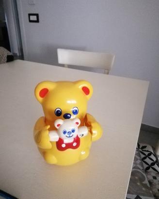 orsetto Tomy Roly Poly del 1991 vintage 