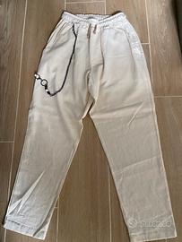 Pantalone lino uomo