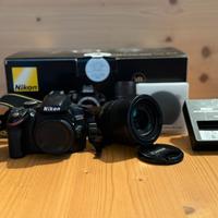 Nikon d3200 + obiettivo