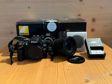 Nikon d3200 + obiettivo